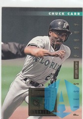 1996 Donruss Press Proofs Florida Marlins #236 Chuck Carr